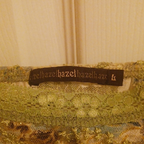 Hazel Green Floral Lace Camisole - Picture 2 of 6